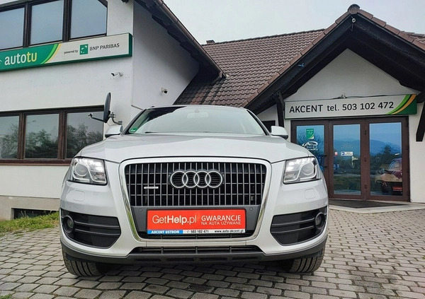 Audi Q5 cena 72900 przebieg: 160901, rok produkcji 2012 z Barcin małe 704